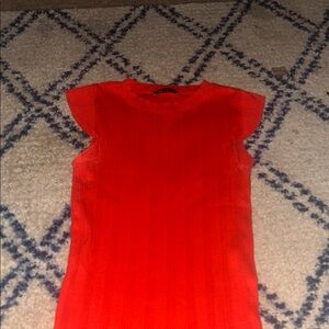 Zara Red Midi Dress